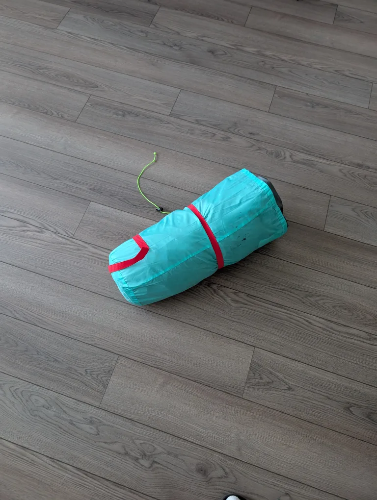 Aqua & Grey Camping Tent image indicator(6)