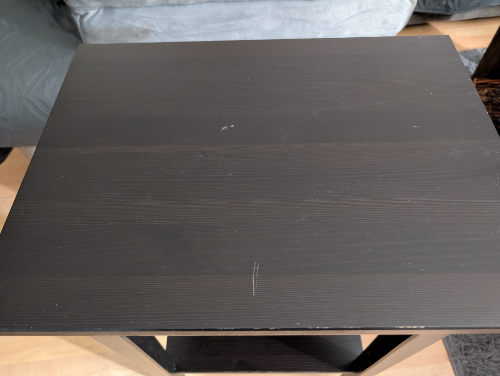 IKEA Nightstand with one drawer (Black) - photo 2