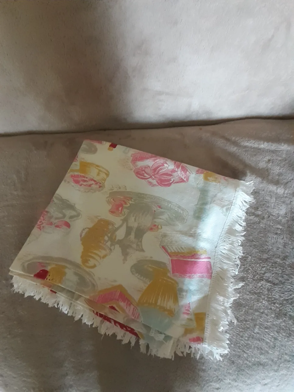 Vintage Dessert Print Tablecloth image indicator(3)