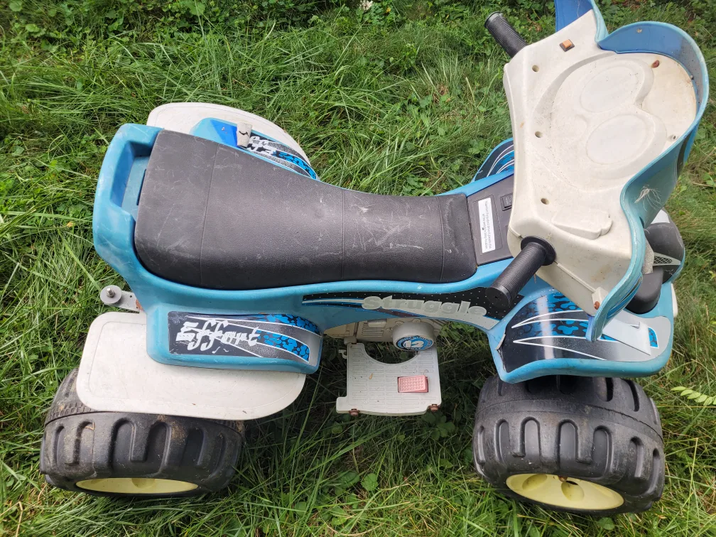 Kids Electric Ride-On ATV 🇨🇦 - Blue image indicator(3)