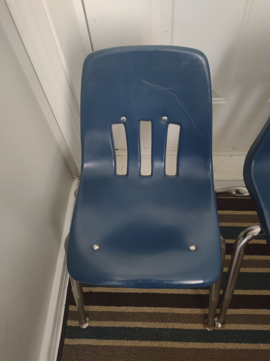 Blue small Chairs 🥕