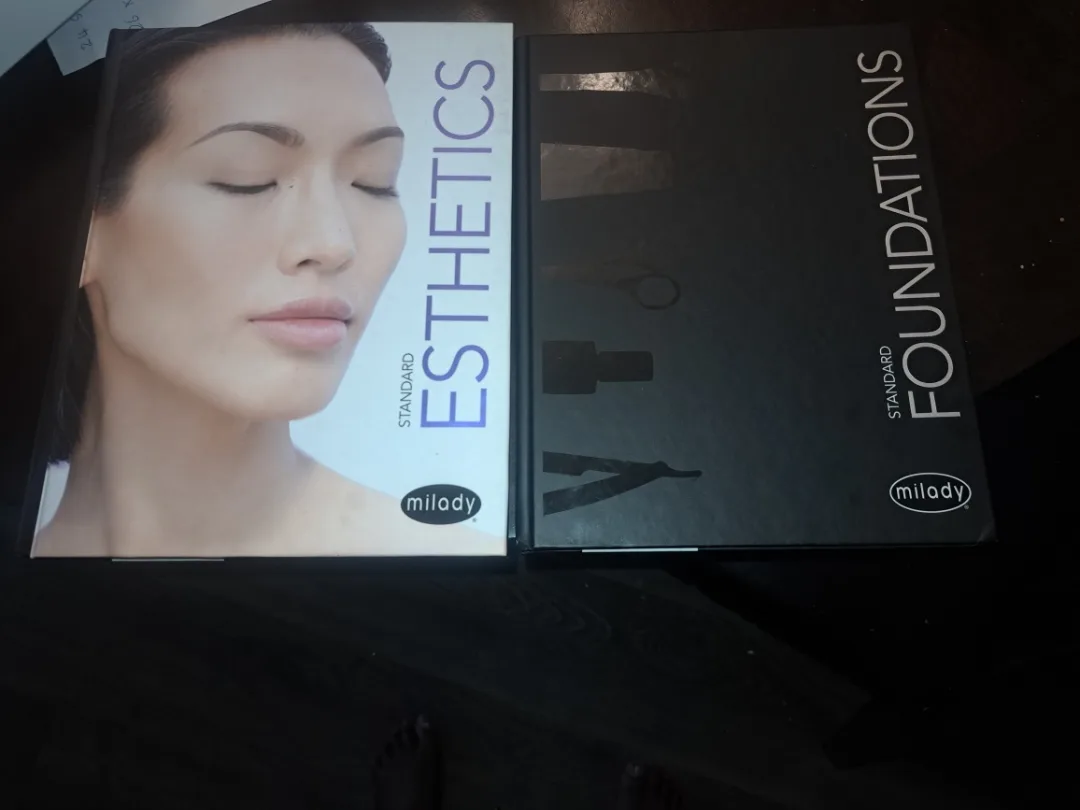 Milady Standard Foundations & Esthetics Books thumbnail