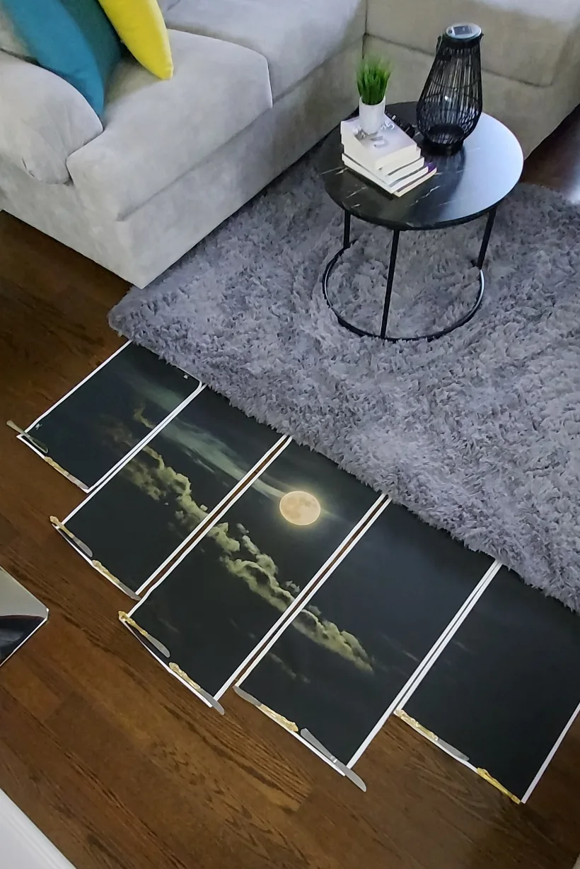 5 pc moon print thumbnail