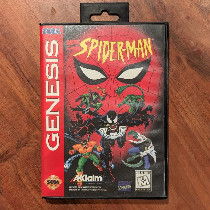Sega - Spider-Man the Animated Series Game thumbnail