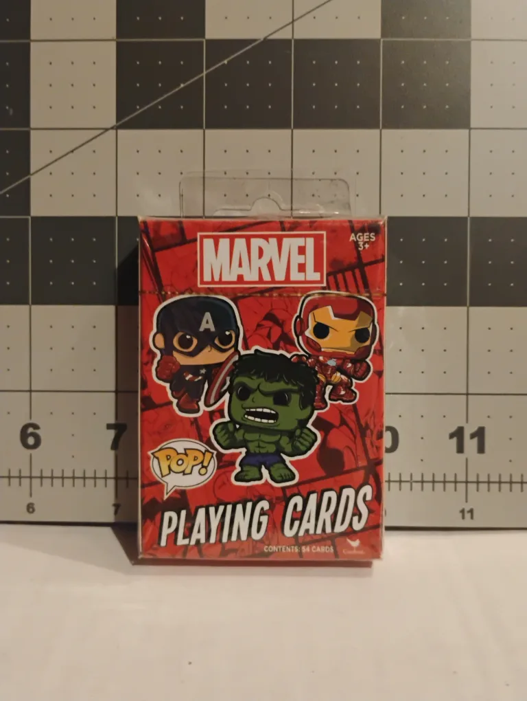 Marvel Comics Funko Pop Playing Cards thumbnail