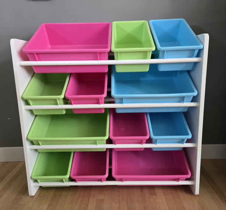 Kids Toy Storage Organizer with Bins