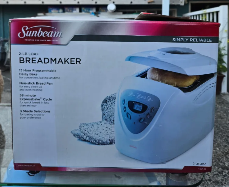Sunbeam Breadmaker thumbnail
