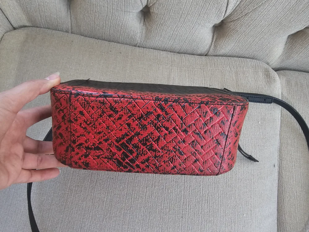 Calvin Klein Black & Red Crossbody Bag image indicator(6)