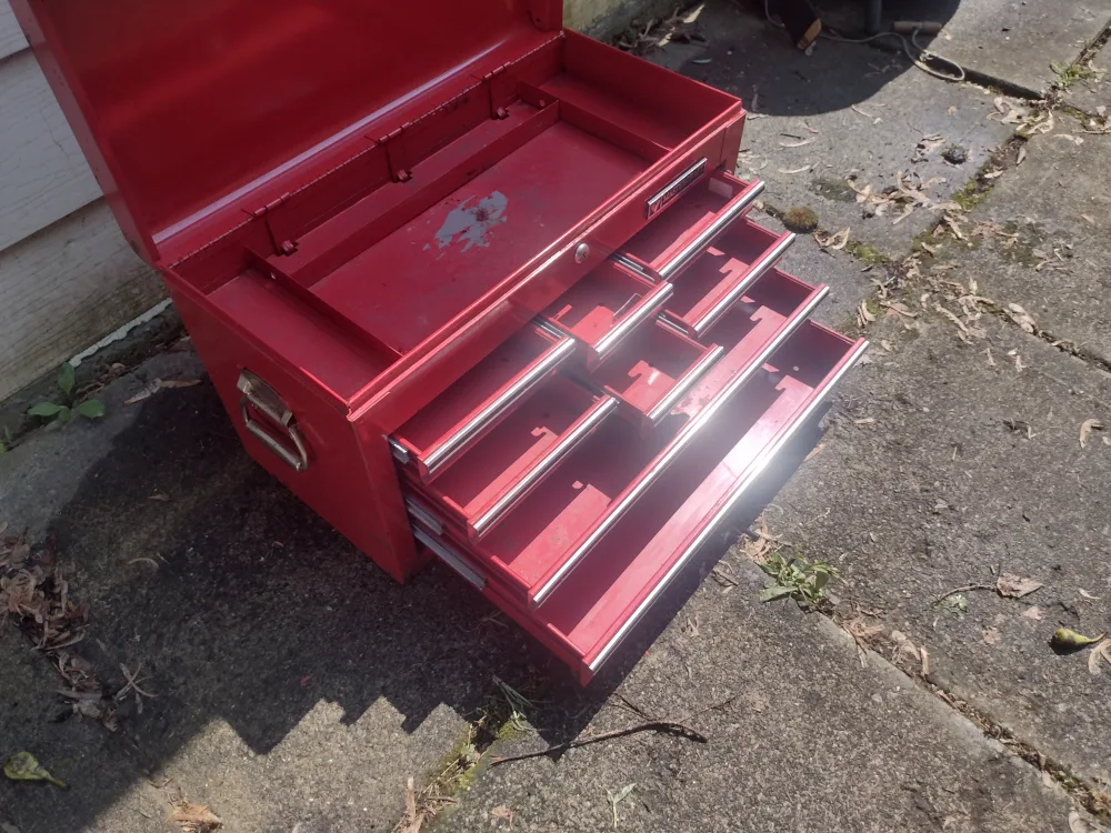 Tool Box Mastercraft. Steel. thumbnail