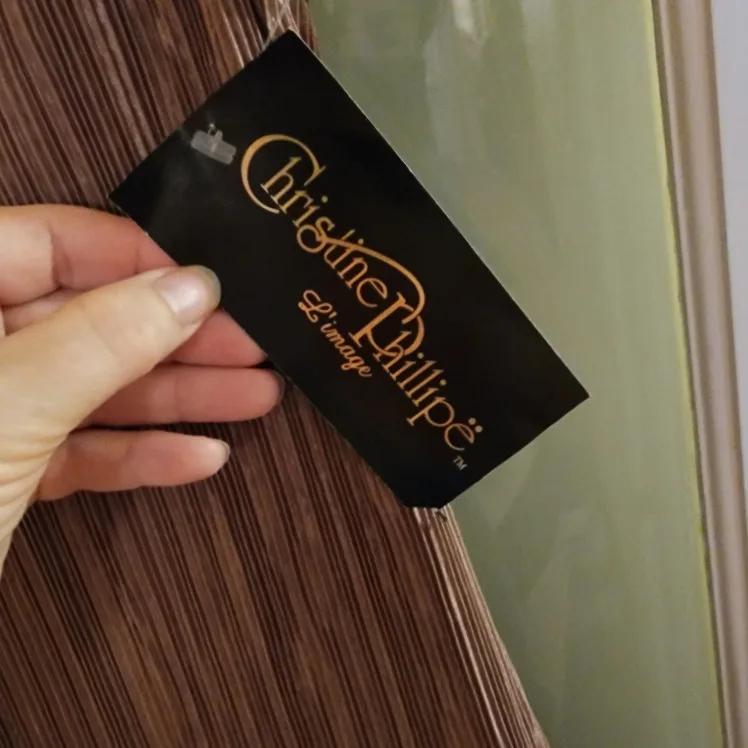 David's Bridal Brown Dress image indicator(8)