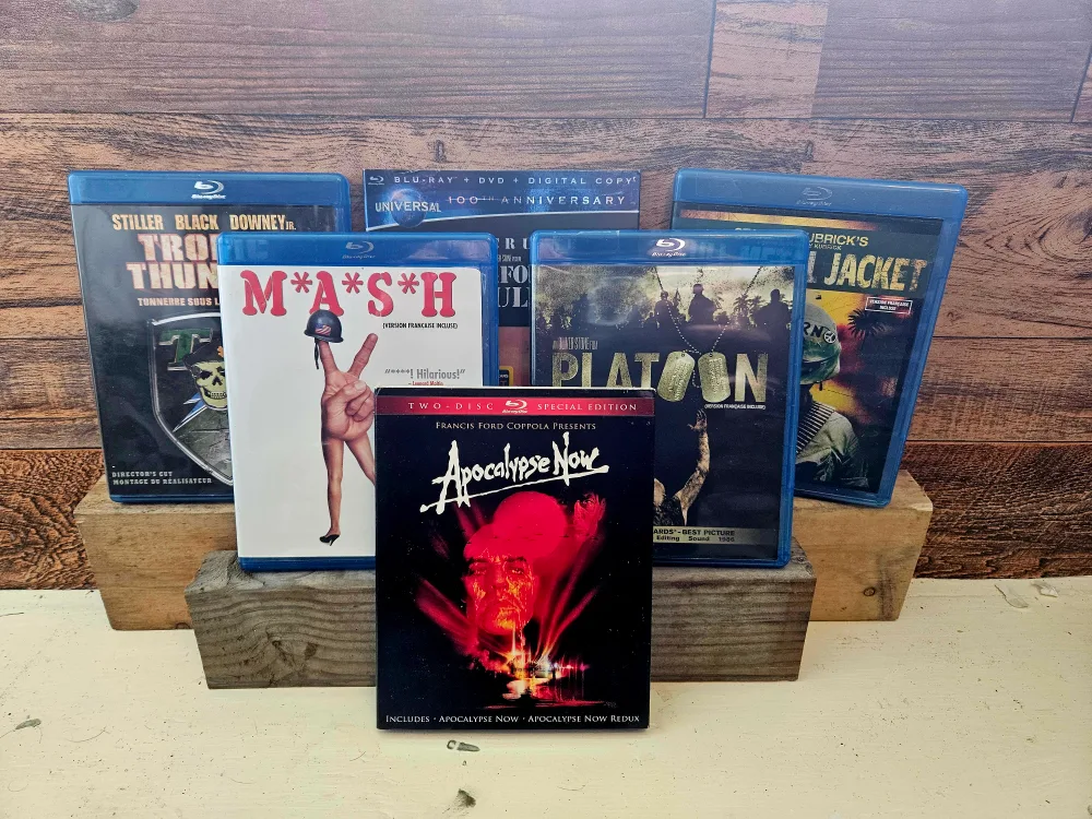 Blu-ray Movie Collection: Apocalypse Now, MASH, Platoon + thumbnail