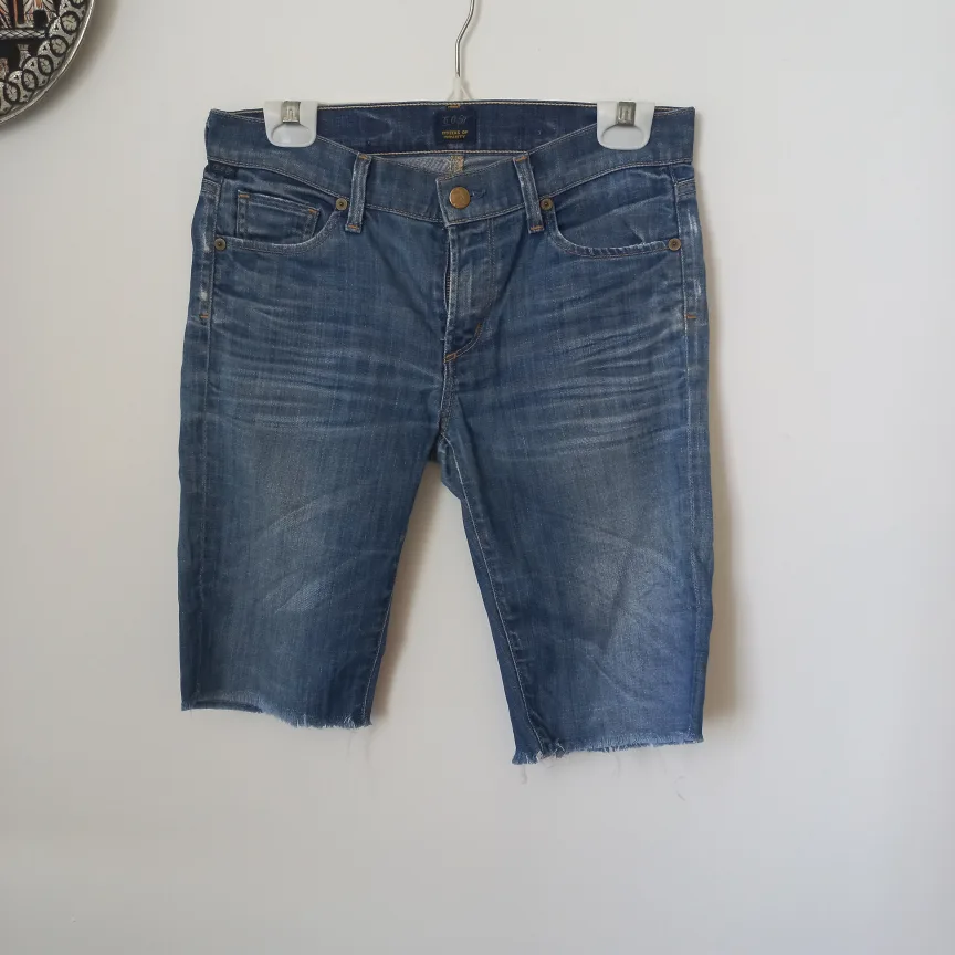 Citizens Of Humanity Women's Elson Blue Denim Shorts Size 27 US thumbnail