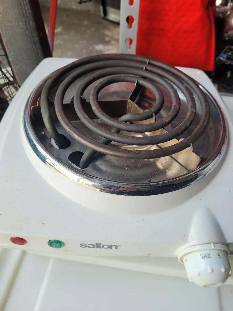 Salton Single Burner Hot Plate image indicator(2)