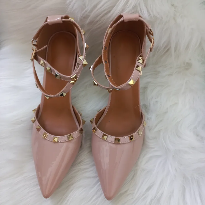 Pink Studded Heels thumbnail