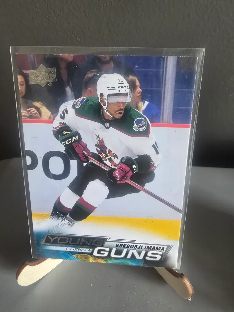Bokondji Imama Upper Deck Young Guns Hockey Card thumbnail