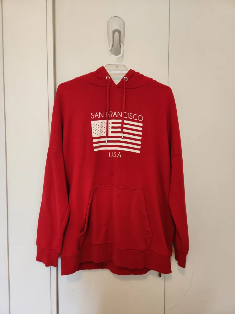Red HM hoodie thumbnail