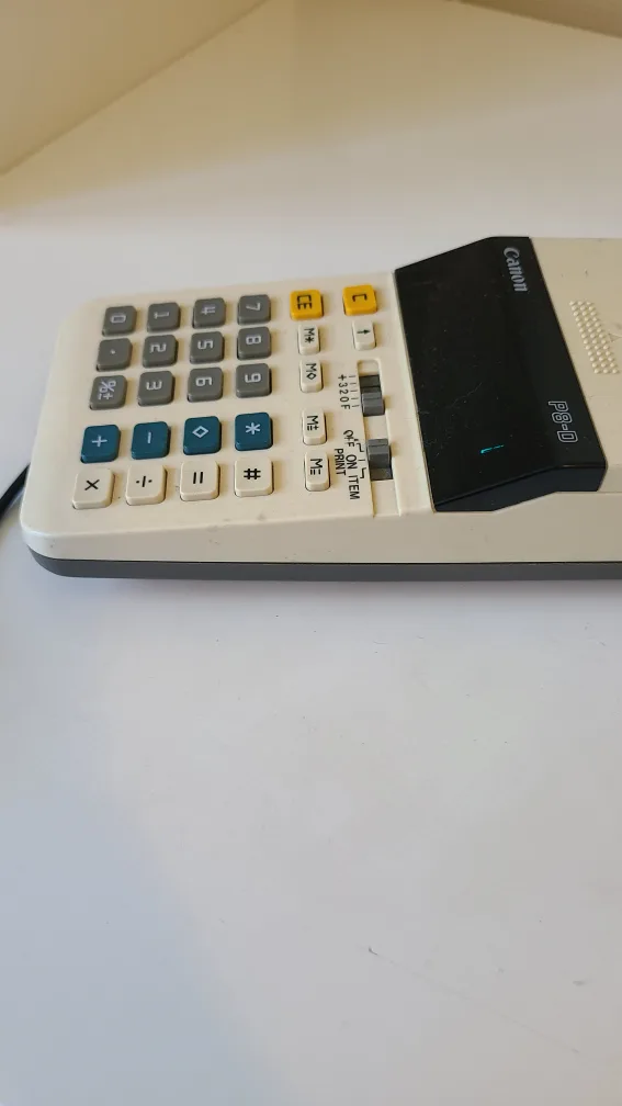 Canon P8-D Printing Calculator – Powers On, Printer Untested image indicator(2)