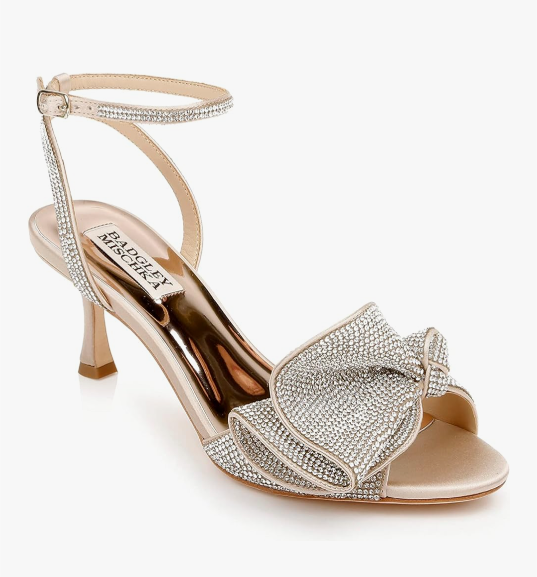 Badgley Mischka Embellished Sandals