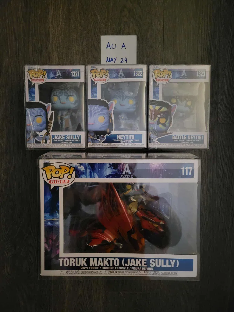 Funko Pop! Avatar Figures - Jake Sully, Neytiri, Toruk Makto thumbnail