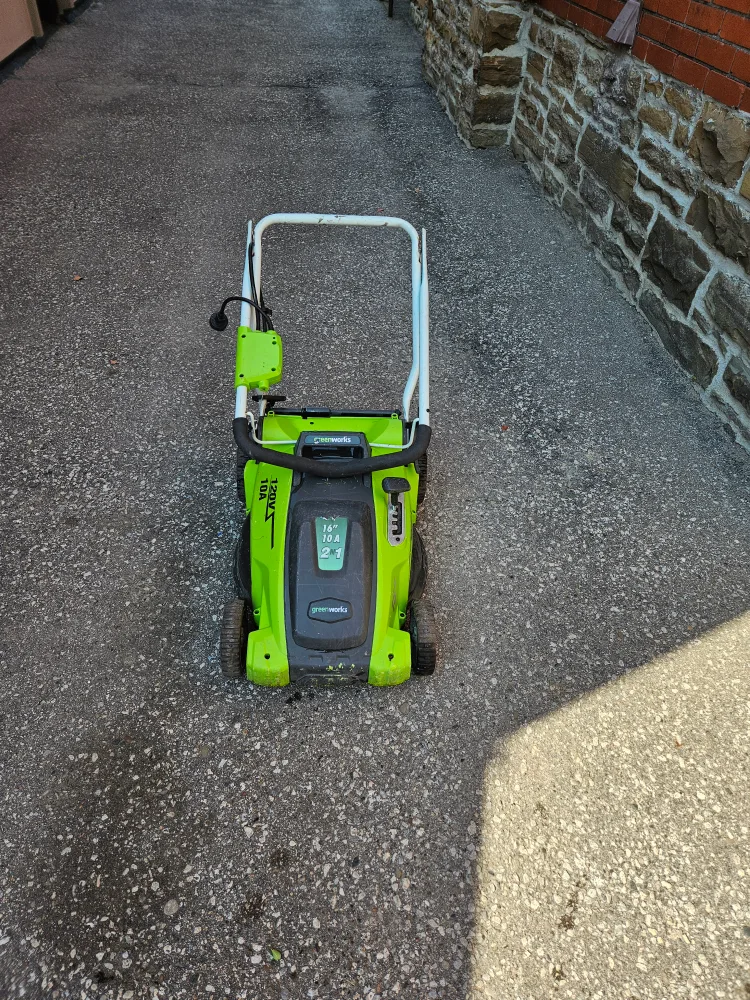 Greenworks 120V 10A Corded Lawn Mower thumbnail