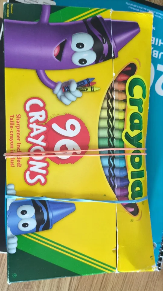 Crayola 96 Crayons #freecycle thumbnail