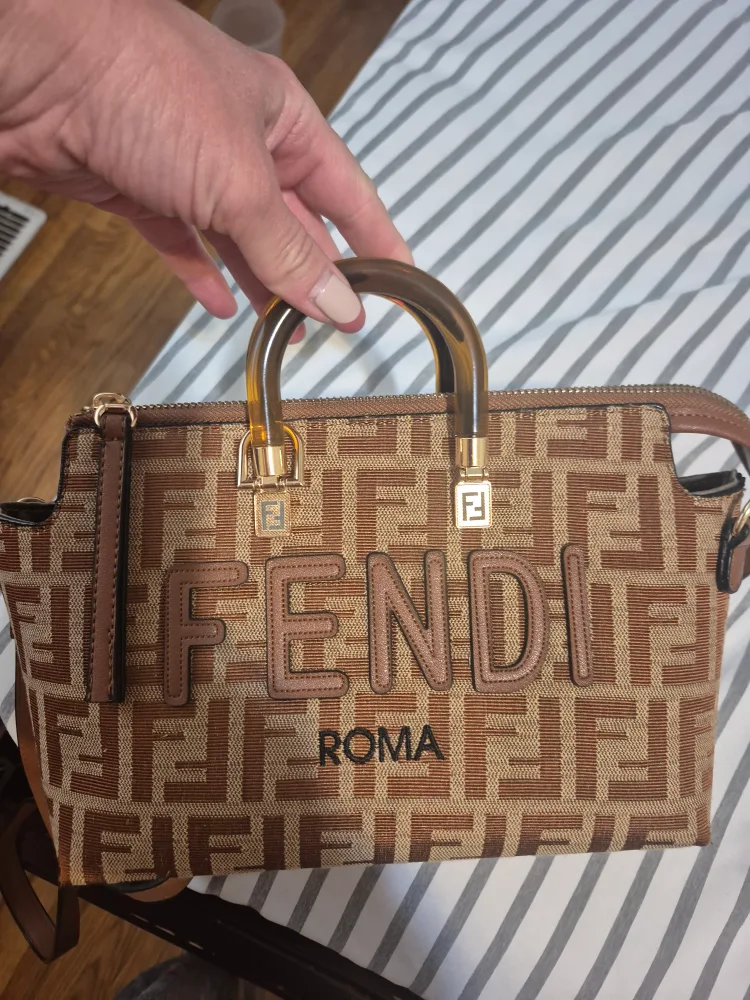 Fendi Roma Brown Handbag thumbnail