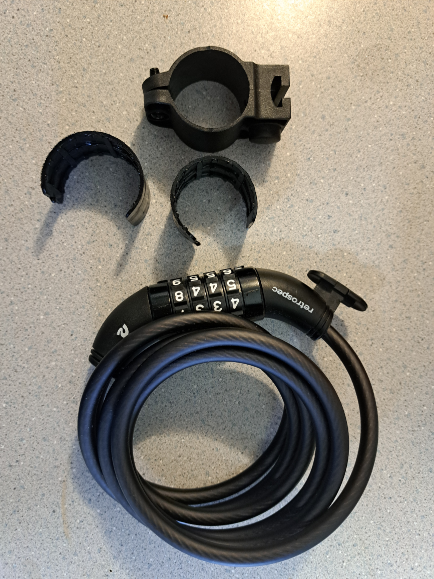 Retrospec Bike Lock with Combination - photo 2