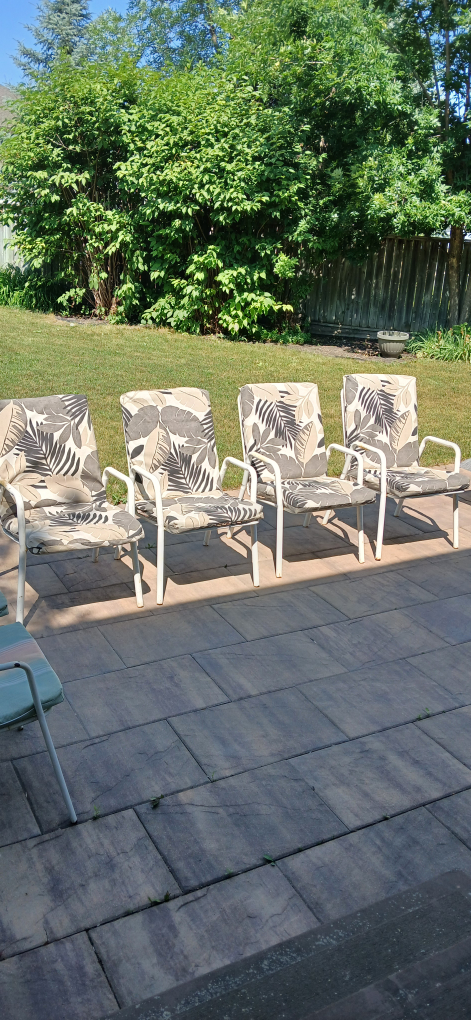 Outdoor Patio Chairs - Set of 6