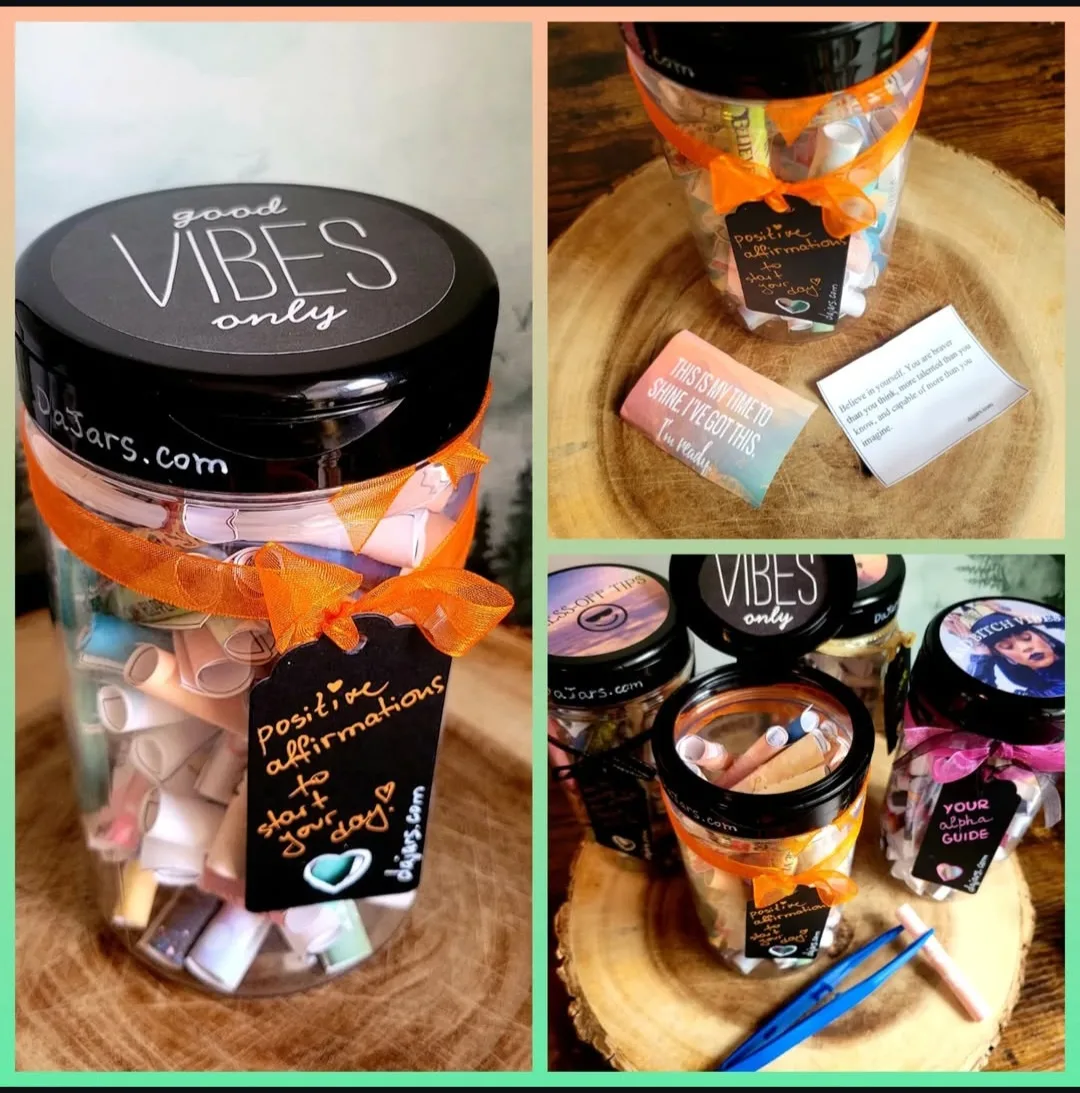 Handmade Positive Affirmations Jar thumbnail