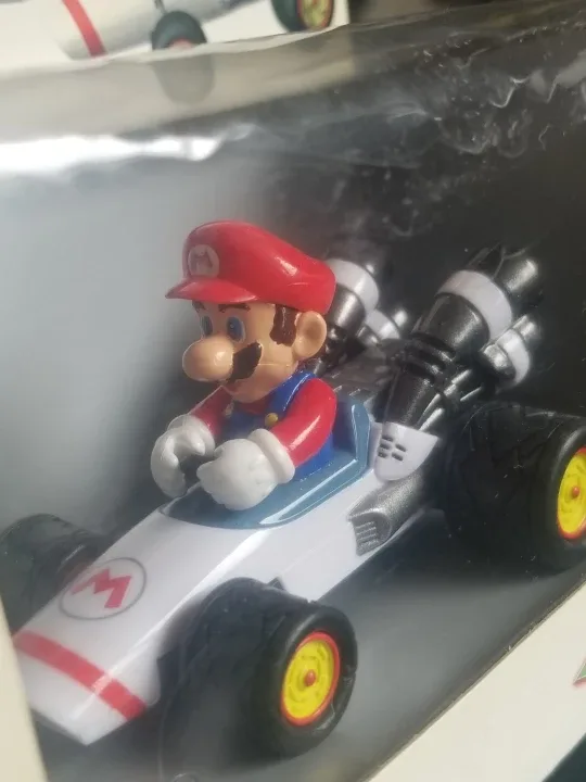 NEW Mario Kart Mario Pull Speed Go Race Car image indicator(2)