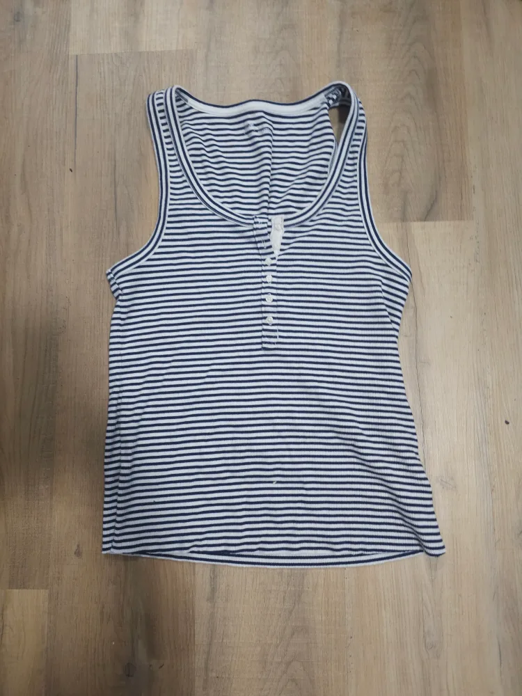 American Eagle Striped Tank Top - Size Small thumbnail