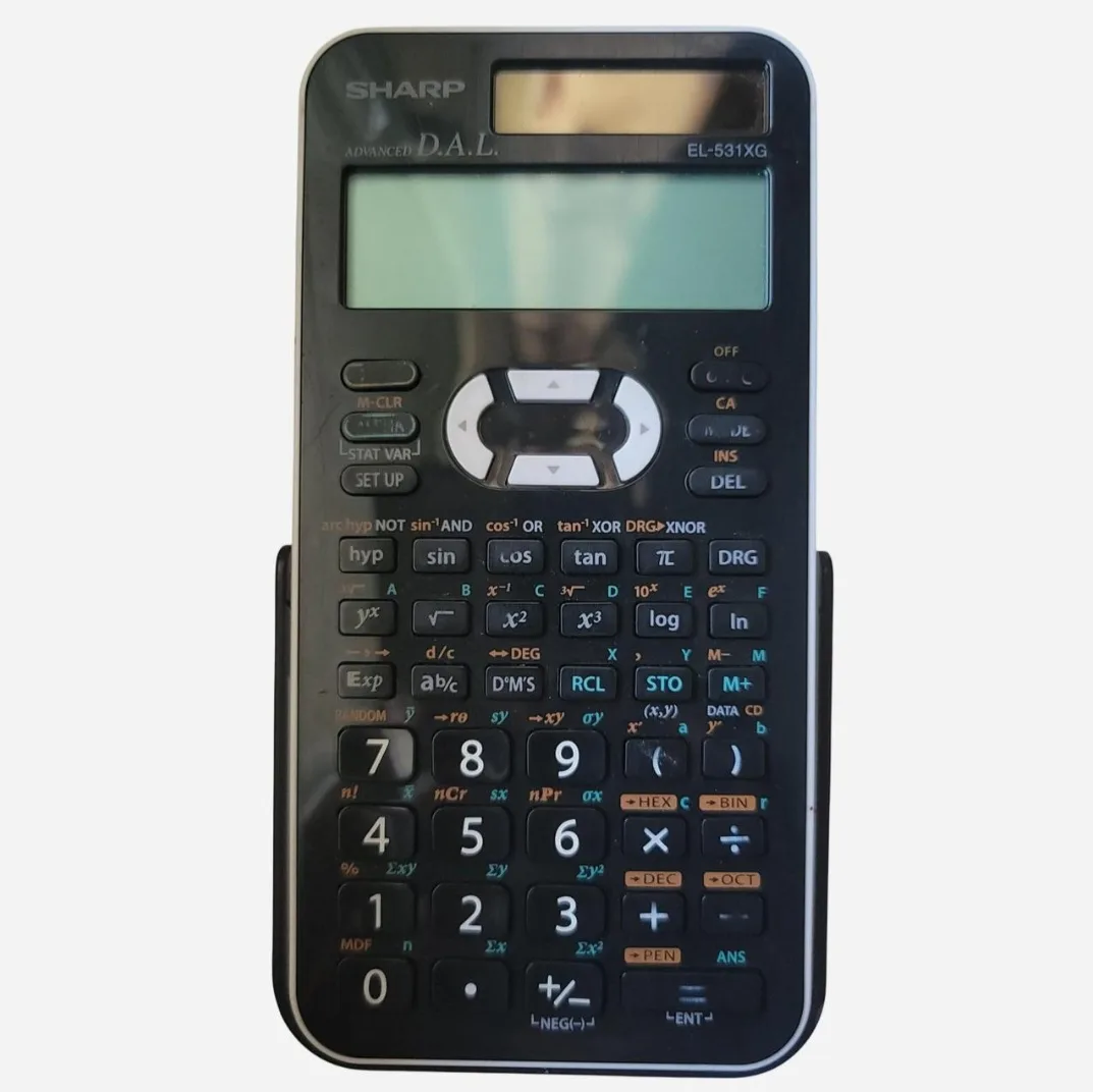 Sharp EL-531XG Advanced D.A.L. Scientific Calculator (Working) thumbnail