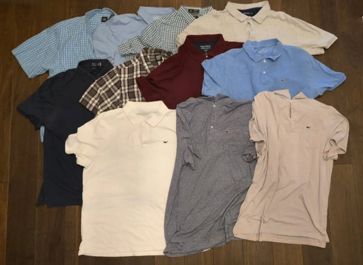 11 XL Men’s Polo & Casual Shirts – Brand Name Bundle thumbnail