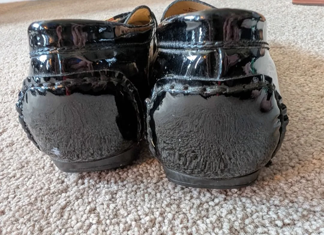 Patten Leather Slip on Shoes image indicator(3)