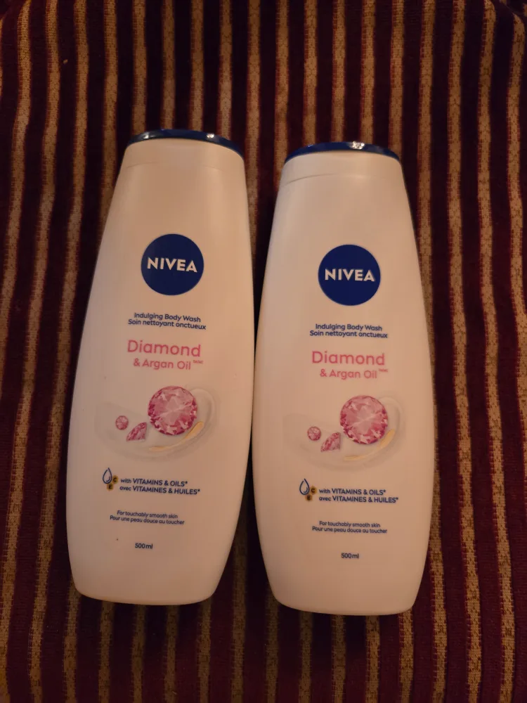 Nivea Diamond & Argan Oil Body Wash 500ml thumbnail