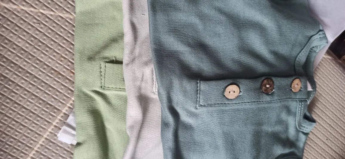 New Baby Rompers 0-3M (Set of 3) image indicator(4)