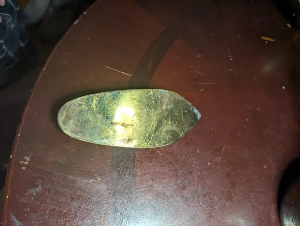 Vintage Brass Shoe Ashtray image indicator(3)