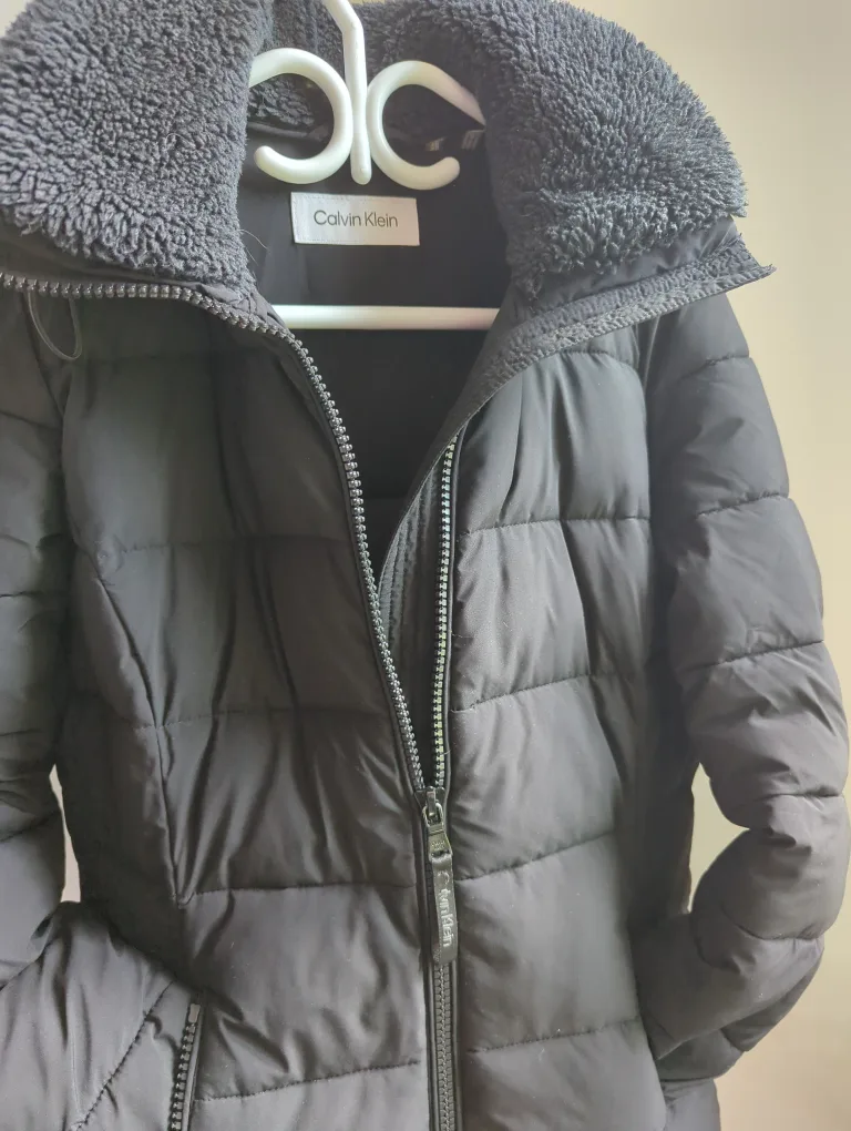 Calvin Klein Black Puffer Jacket - XS image indicator(3)