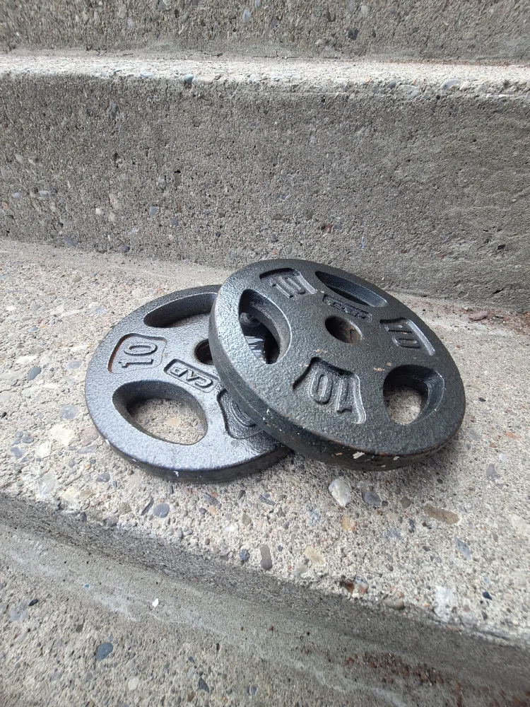 Pair of CAP Barbell 10 lb Weight Plates