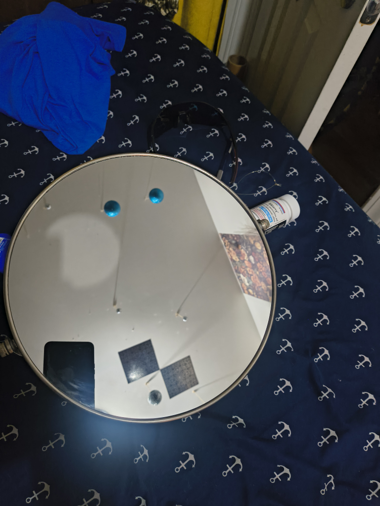 Vanity Mirror On Pedestal - photo 2