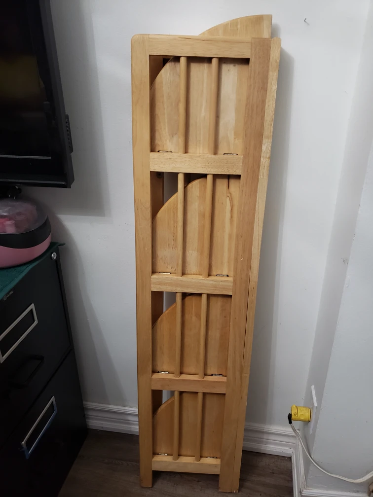 Wooden Corner Shelf - photo 2