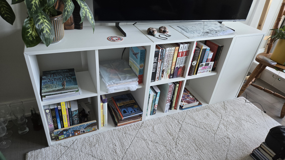 IKEA White Shelf Units