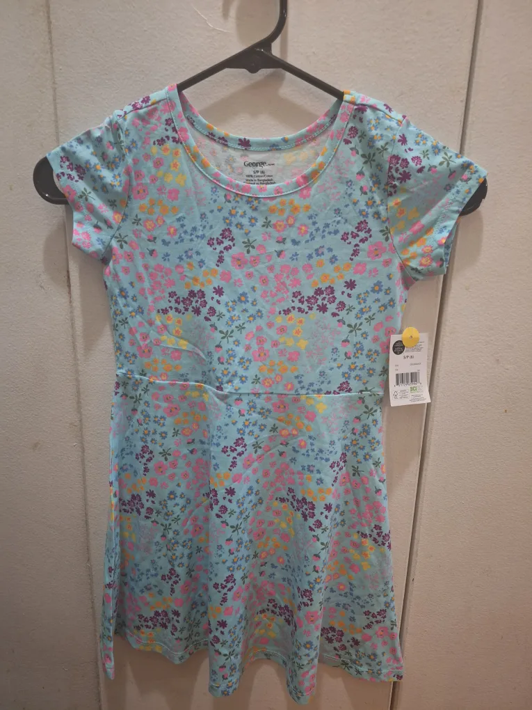 George Floral Dress - Size S (6) thumbnail