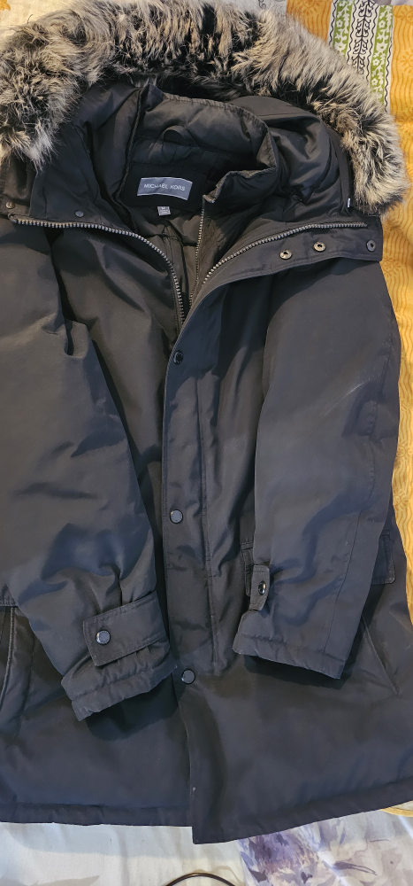 Michael Kors Black Winter Parka - Size M