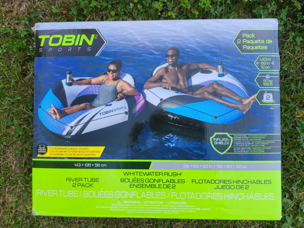 New in sealed package set of 2 river tubes! thumbnail