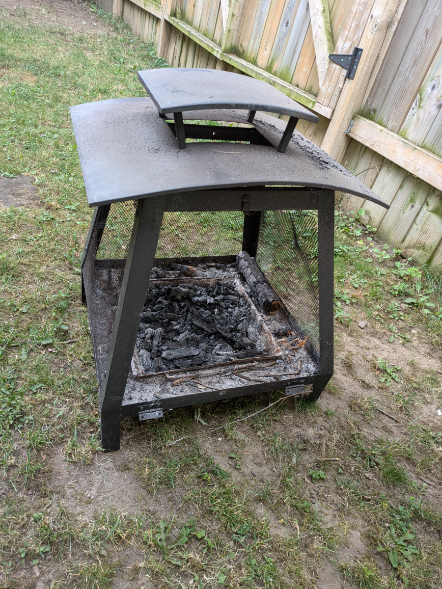 Used Metal Fire Pit - photo 2