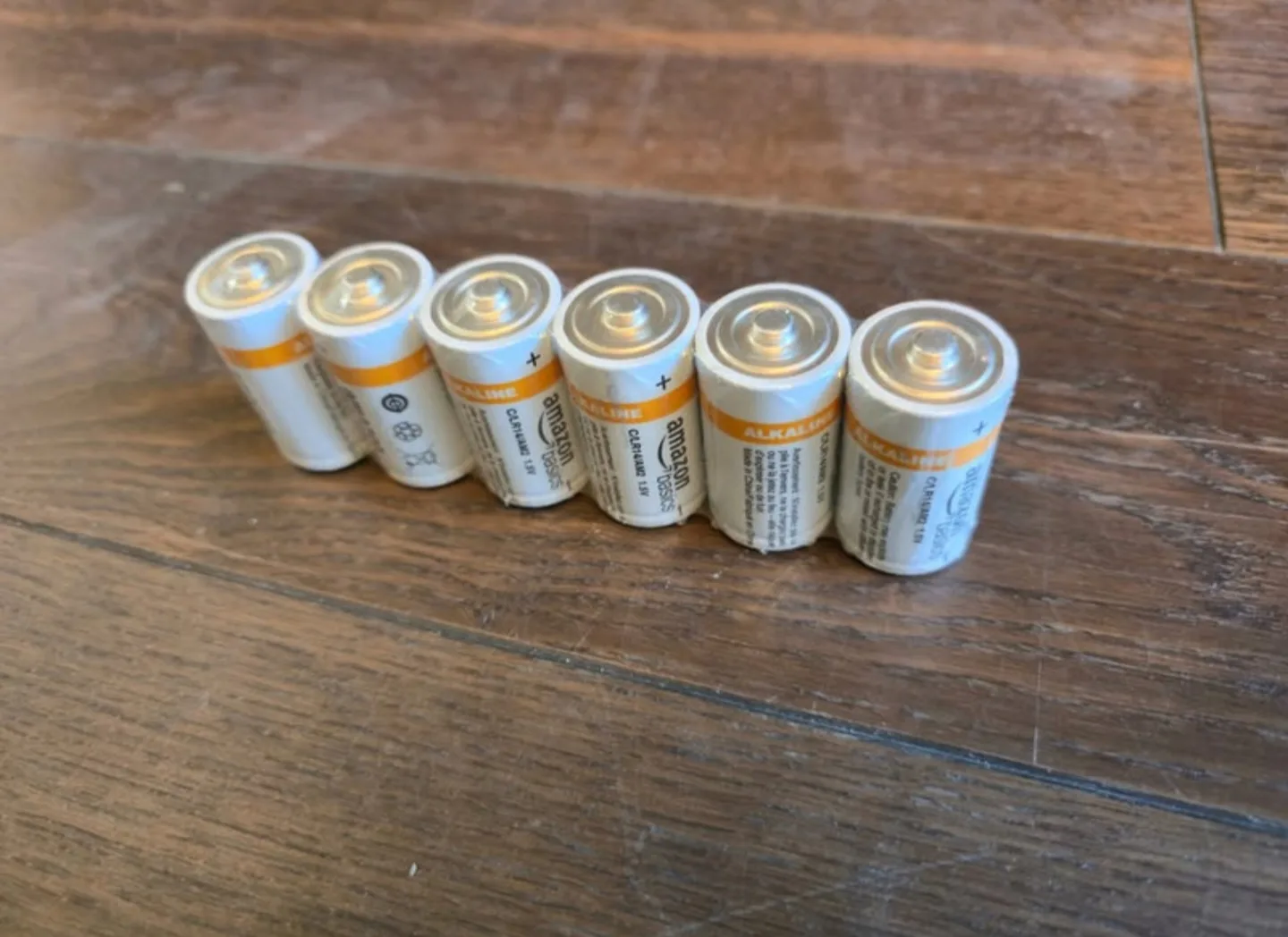 Brand New Amazon Basics C Batteries – Pack of 6 – Alkaline thumbnail