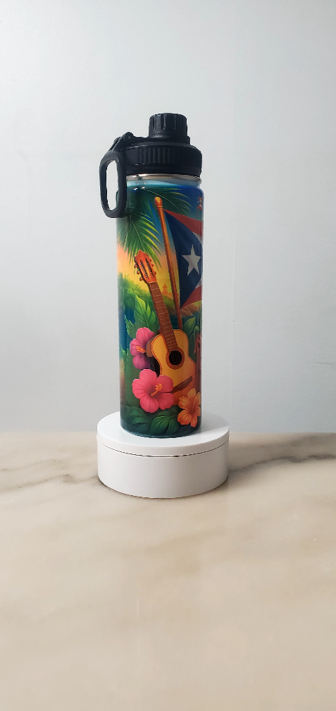 Puerto Rico Themed Water Bottle - photo 3
