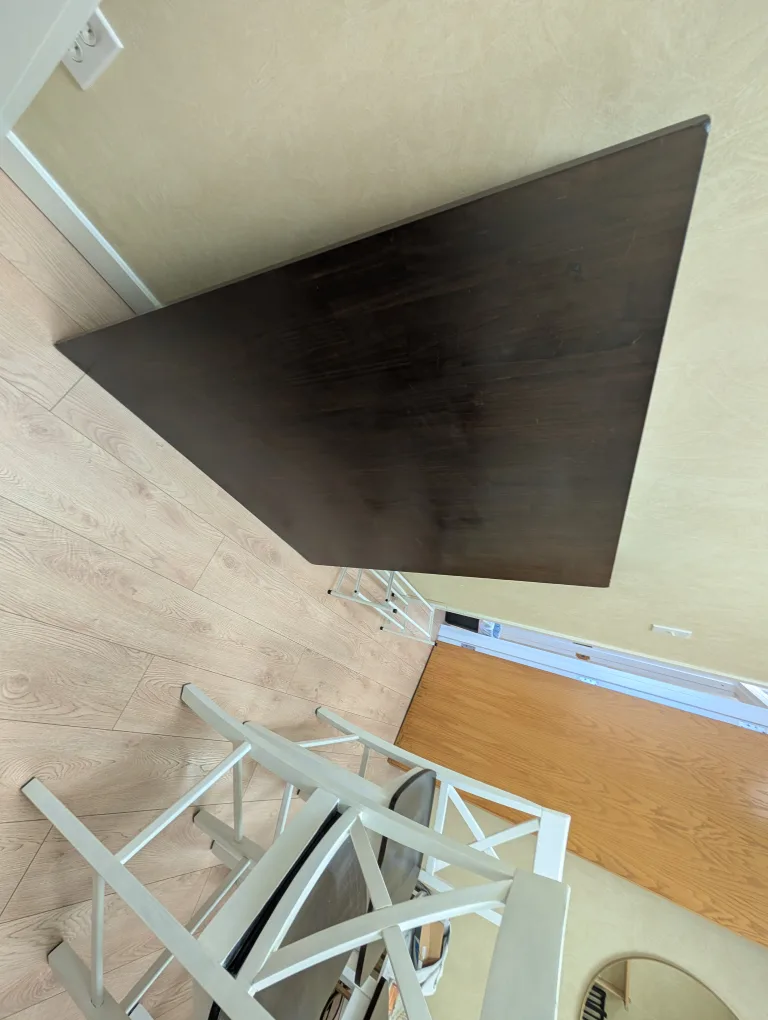 Priced to sell! Square Dining Table with 4 Chairs image indicator(9)