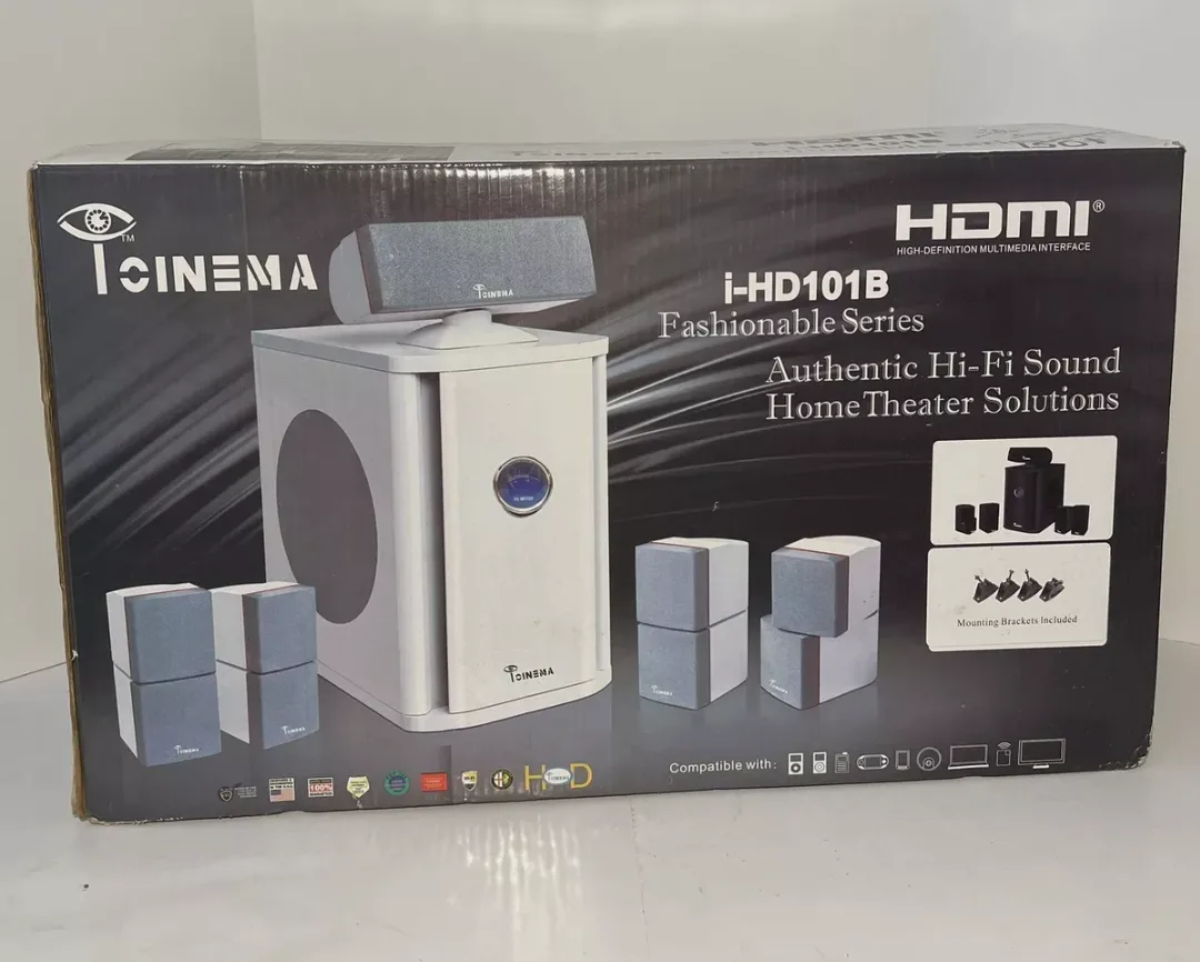 iCinema I-HD101B Home Theatre System thumbnail